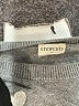 Crewcuts 100% Cotton Hearts Silver Pullover Sweater Size 8 (estimated) - photo 3