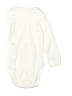 Uniqlo Solid Ivory Long Sleeve Onesie Size 18-24 mo - photo 1