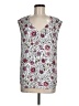 Ann Taylor LOFT 100% Polyester White Sleeveless Blouse Size M - photo 1
