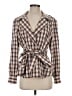 Veronica Beard Plaid Brown Blazer Size S - photo 1