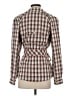 Veronica Beard Plaid Brown Blazer Size S - photo 2