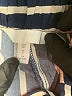 H&M 100% Viscose Stripes Gold Shorts Size 4 - photo 3