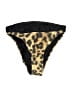 PilyQ Animal Print Gold Swimsuit Bottoms Size M - photo 1