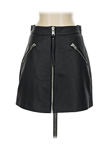 ALLSAINTS Faux Leather Skirt (view 1)