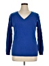 Talbots 100% Cashmere Blue Cardigan Size XL Petite - photo 1