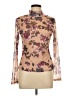 Shein Brown Long Sleeve Blouse Size L - photo 1