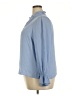 J.Crew 100% Polyester Blue 3/4 Sleeve Blouse Size XXL - photo 5