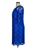 Rabbit Rabbit Rabbit Designs Blue Cocktail Dress Size 14W - photo 5