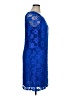 Rabbit Rabbit Rabbit Designs Blue Cocktail Dress Size 14W - photo 4