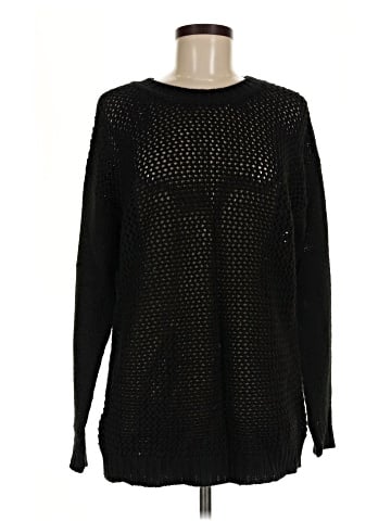 Pink Stitch Pullover Sweater (view 1)