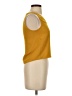 Babaton 100% Polyester Yellow Sleeveless Top Size XXS - photo 4