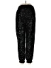 Serra 100% Polyester Stars Black Casual Pants Size M - photo 2