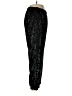 Serra 100% Polyester Stars Black Casual Pants Size M - photo 4