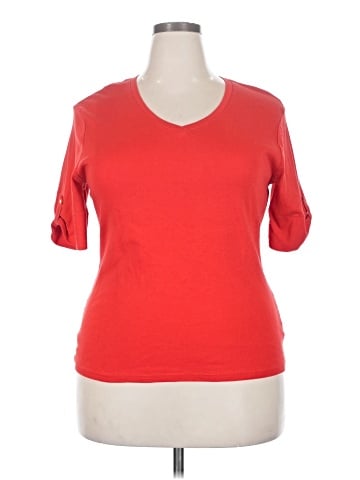 Jones New York Signature 3/4 Sleeve T-Shirt (view 1)