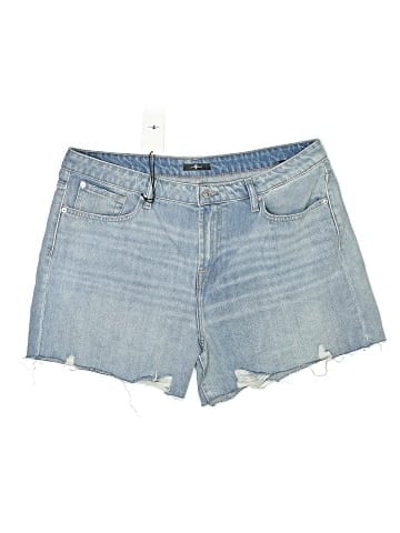 7 For All Mankind Denim Shorts (view 1)
