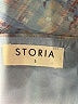 Storia 100% Polyester Plaid Blue Casual Dress Size S - photo 7