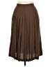 Jaeger Solid Brown Casual Skirt Size 8 - photo 2