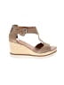 Gentle Souls Tan Wedges Size 8 1/2 - photo 1