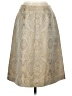 Talbots Paisley Gold Formal Skirt Size 4 - photo 1