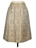Talbots Paisley Gold Formal Skirt Size 4 - photo 2