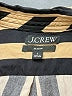J.Crew Stripes Gold Long Sleeve Blouse Size 0 - photo 7