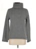 J.Crew Factory Store 100% Polyester Tweed Gray Turtleneck Sweater Size M - photo 1