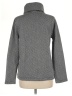 J.Crew Factory Store 100% Polyester Tweed Gray Turtleneck Sweater Size M - photo 2