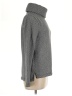 J.Crew Factory Store 100% Polyester Tweed Gray Turtleneck Sweater Size M - photo 4