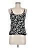 Rag & Bone 100% Viscose Floral Black Sleeveless Top Size 8 - photo 1