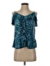 Sofia Jeans by Sofia Vergara 100% Viscose Teal Sleeveless Blouse Size S - photo 1