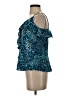 Sofia Jeans by Sofia Vergara 100% Viscose Teal Sleeveless Blouse Size S - photo 5