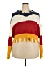 Assorted Brands 100% Polyester Color Block Yellow Pullover Sweater Size XXL - photo 1