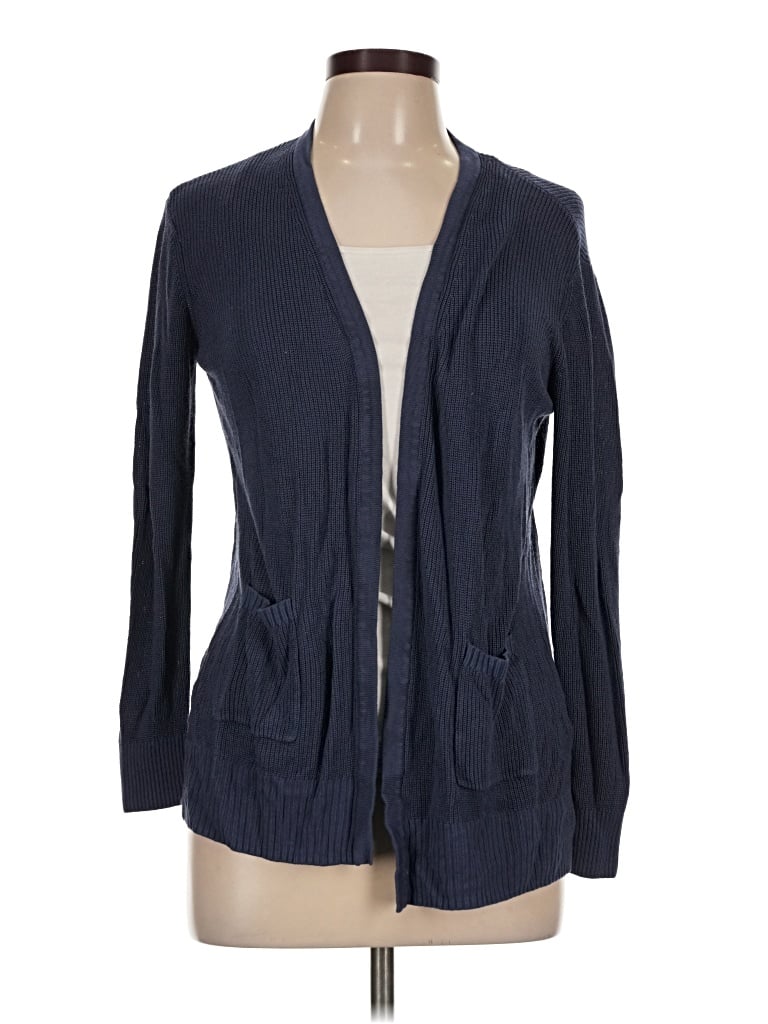 Pre-owned Nine West Cardigan Sweater In Blue