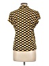 Notations Yellow Short Sleeve Blouse Size L - photo 2