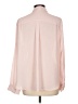 Maison Jules 100% Polyester Pink Long Sleeve Blouse Size L (estimated) - photo 2