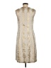 Tory Burch Ivory Gold Cocktail Dress Size 8 - photo 2