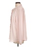 Maison Jules 100% Polyester Pink Long Sleeve Blouse Size L (estimated) - photo 5