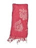 Unbranded 100% Viscose Pink Red Scarf One size - photo 2
