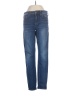 American Eagle Outfitters Solid Blue Jeans Size 8R - photo 1