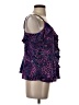 Sofia Jeans by Sofia Vergara 100% Viscose Purple Sleeveless Blouse Size S - photo 4