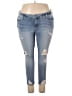 Torrid Hearts Blue Jeans Size 20 Plus - photo 1