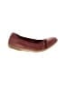 Clarks Burgundy Flats Size 8 (wide) - photo 1