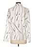 Unbranded 100% Polyester Print Ivory Long Sleeve Blouse Size L - photo 2