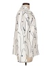 Unbranded 100% Polyester Print Ivory Long Sleeve Blouse Size L - photo 4