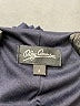Oleg Cassini Solid Black Casual Dress Size 4 - photo 7