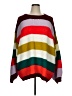 Jade by Jane 100% Acrylic Color Block Red Pullover Sweater Size 1X - photo 1