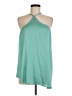 Torrid 100% Polyester Teal Sleeveless Blouse Size Med Plus (00) - photo 1