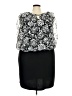 Perceptions Graphic Black Cocktail Dress Size 22 - photo 1