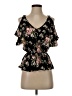 Miss Chievous 100% Rayon Black Sleeveless Blouse Size S - photo 1