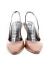 Calvin Klein 100% Leather Tan Heels Size 7 - photo 2